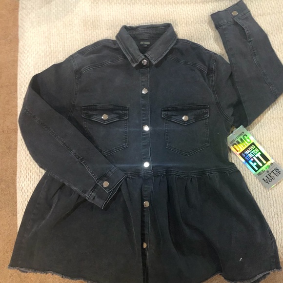 COCO+CARMEN RUFFLE JEAN JACKET——OMG - Picture 5 of 7